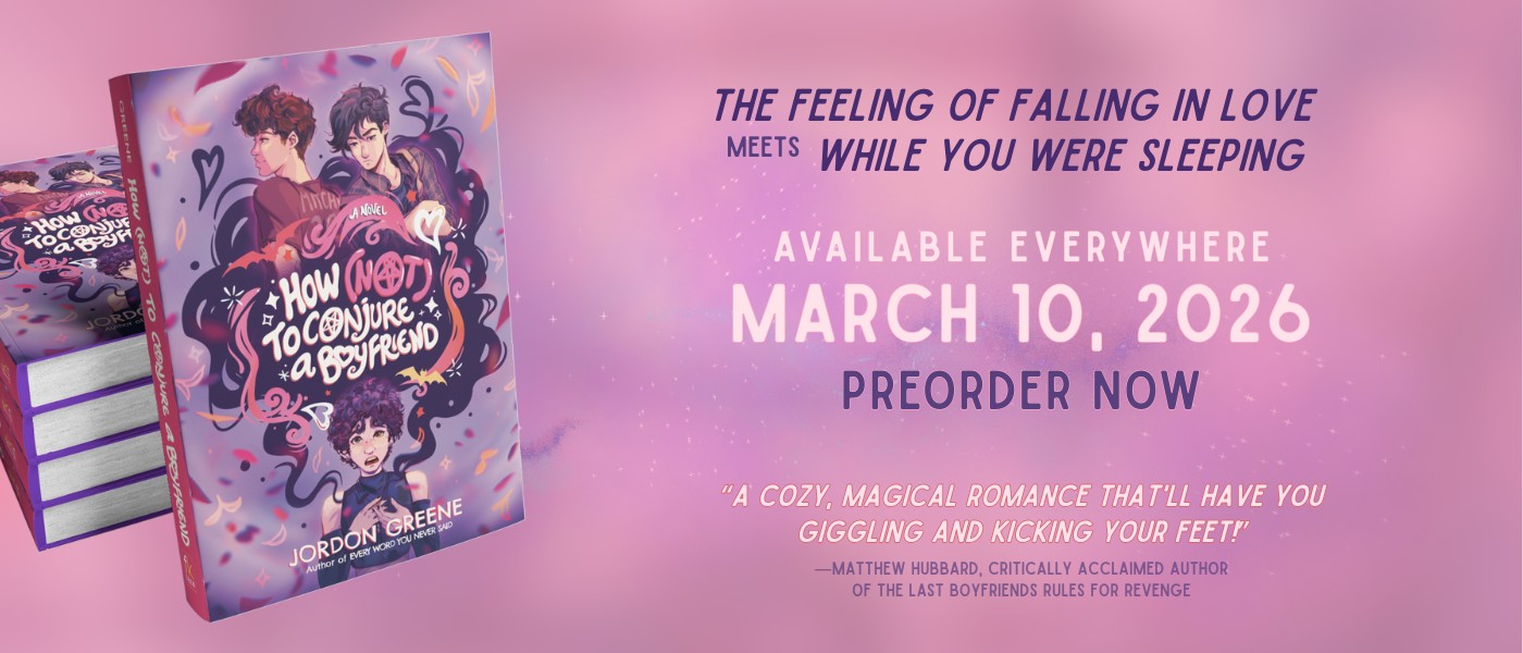 Carousel Banner: How (Not) to Conjure a Boyfriend Hardback Cover - Available Everywhere March 10, 2026 - Preorder Now